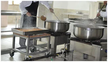 Şantiyelere catering hizmeti